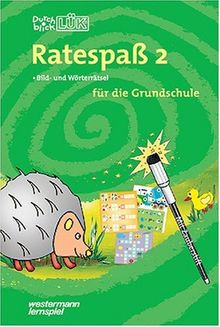 LÜK. Durchblick. Ratespaß 2. Fröhliches Gehirnjogging für Grundschulkinder: Enthält Zauberstift