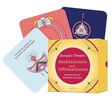 Meditationen und Affirmationen: 64 Karten für das spirituelle Erwachen von Chopra, Deepak | Buch | Zustand sehr gut