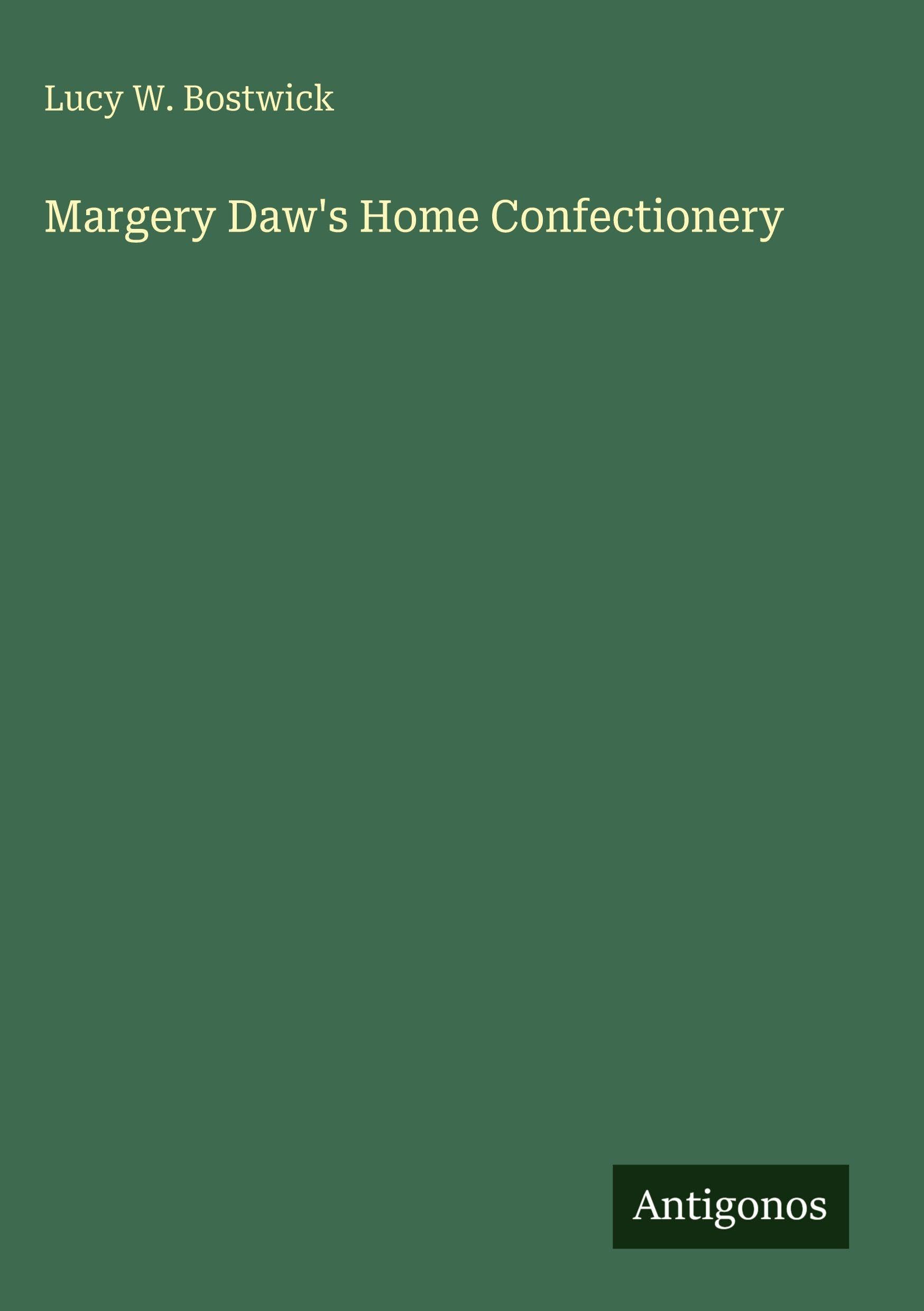 Margery Daw's Home Confectionery
