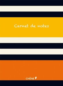 Carnet de note rayures soleil