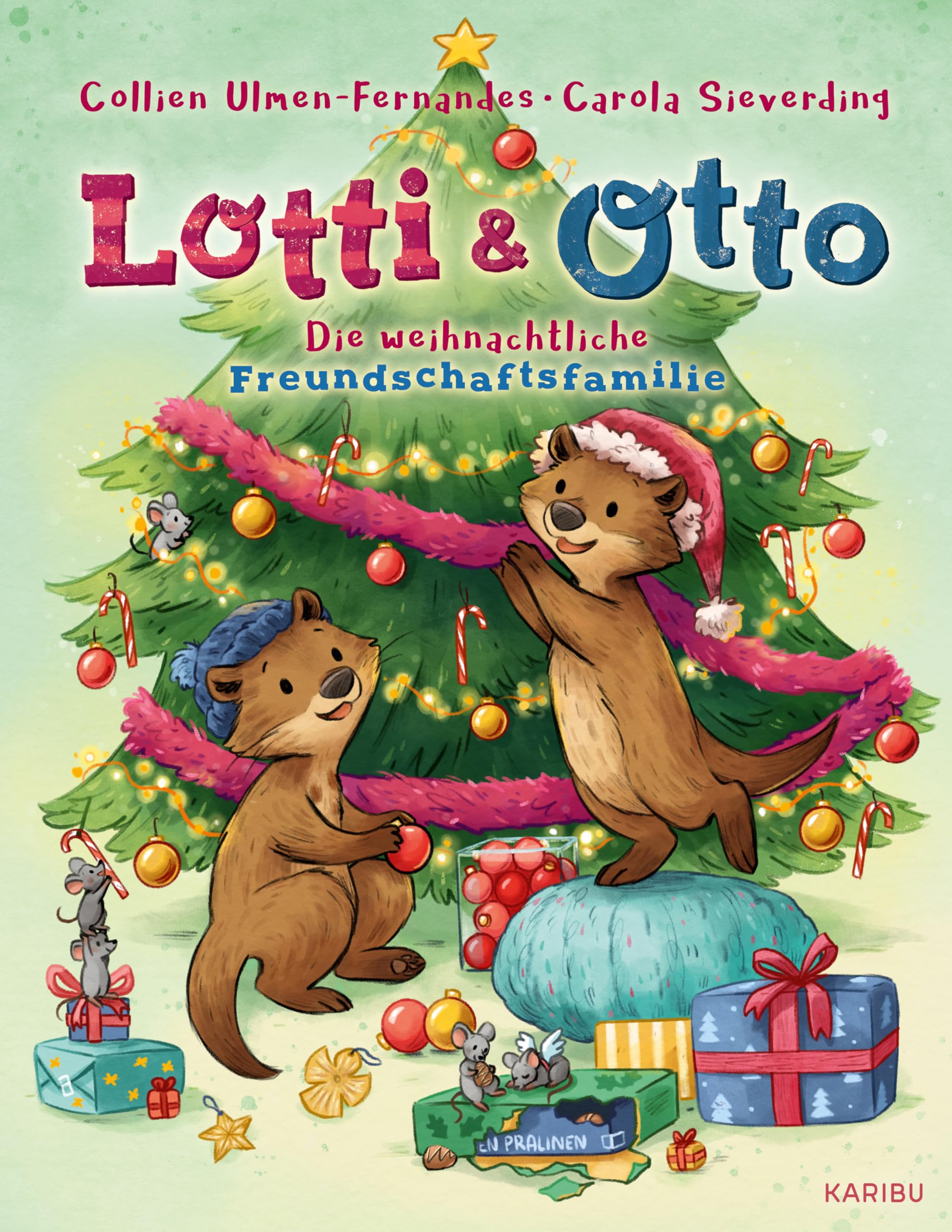 Lotti und Otto (Band 4) – Die weihnachtliche Freundschaftsfamilie: Bilderbuch über ein Weihnachtsfest mit Familie und Freunden ab 4 Jahren
