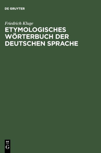 Etymologisches Wörterbuch der deutschen Sprache