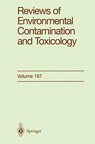 Reviews of Environmental Contamination and Toxicology: Continuation Of Residue Reviews (Reviews of Environmental Contamination and Toxicology, 167, Band 167)