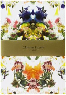 Christian Lacroix 31105 Arty Notizbuch, 13,8 x 21 cm, 128 linierte Seiten Standard rot