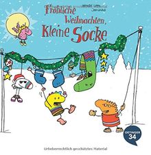 Fröhliche Weihnachten, kleine Socke!