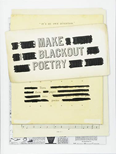 John Carroll Make Blackout Poetry, Turn These Pages Into Poems