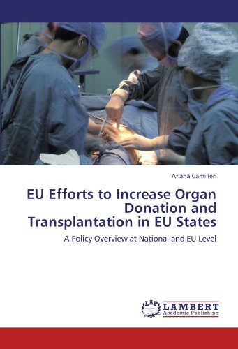 EU Efforts to Increase Organ Donation and Transplantation in EU States: A Policy Overview at National and EU Level