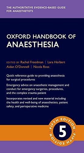 Freedman, Rachel: Oxford Handbook of Anaesthesia
