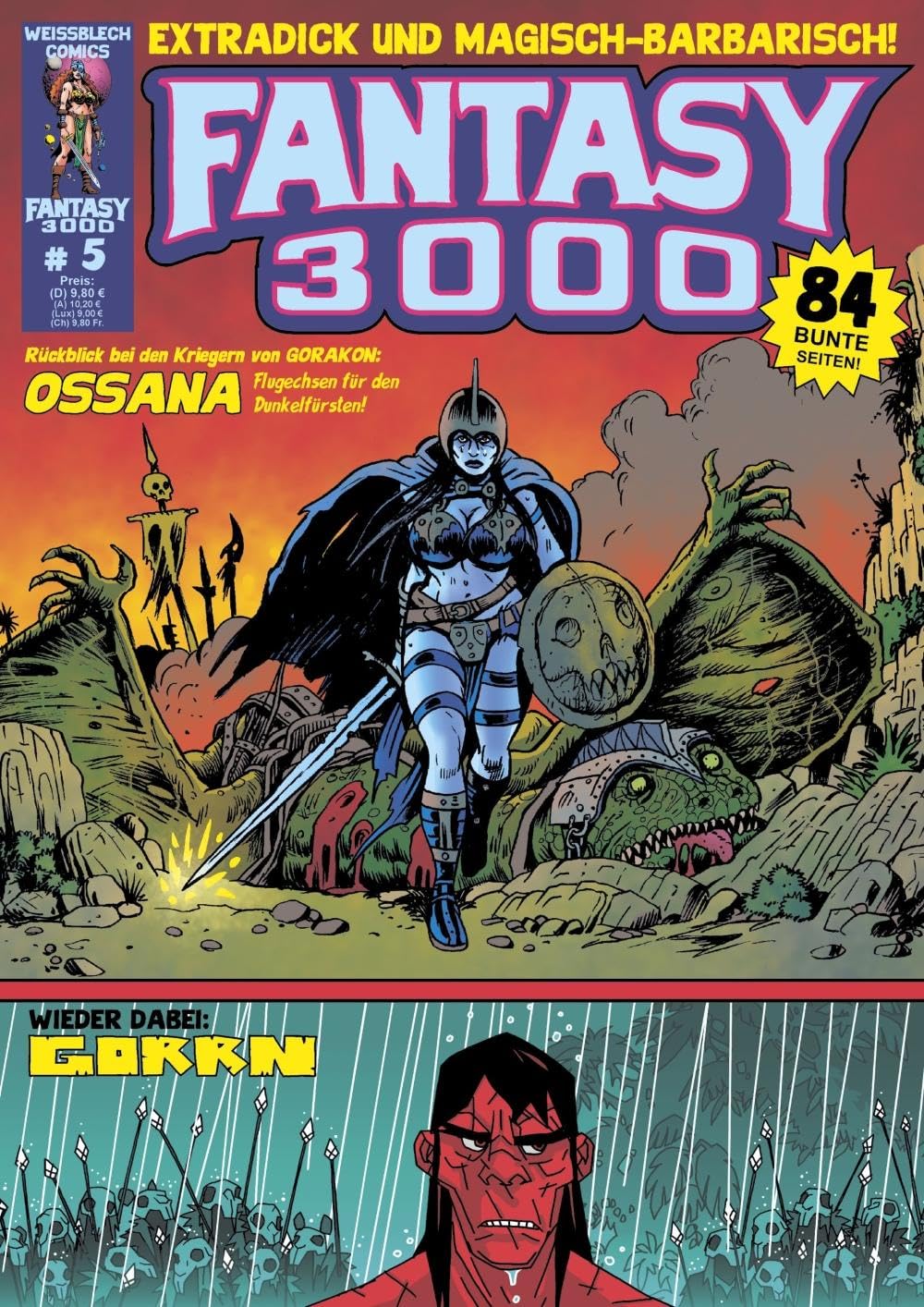 FANTASY 3000 5: OSSANA - Flugechsen für den Dunkelfürsten