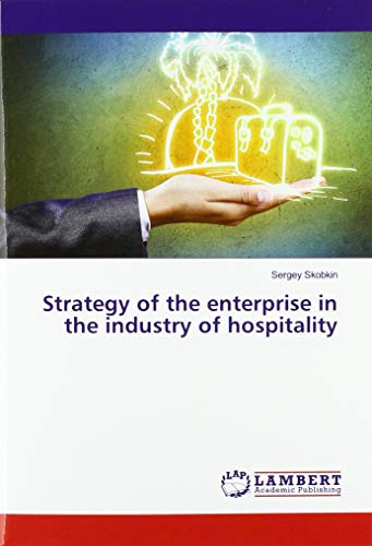 Strategy of the enterprise in the industry of hospitality
