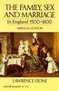 Family Sex & Marriag: England 1500-1800