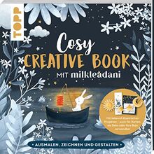 Cosy Creative Book mit Milkteadani: Kreative Auszeit: Ausmalen, Zeichnen und Gestalten