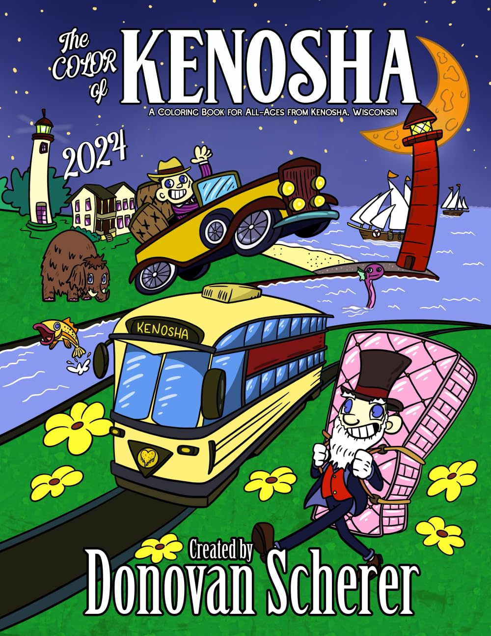 The Color of Kenosha 2024: A Coloring Book for All-Ages from Kenosha, Wisconsin