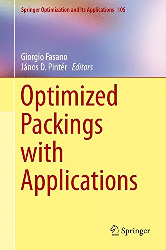 Optimized Packings with Applications (Springer Optimization and Its Applications)