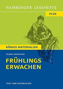 Frühlings Erwachen: Eine Kindertragödie (Hamburger Lesehefte PLUS)
