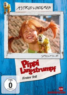 Astrid Lindgren: Pippi Langstrumpf, Erster Teil - Spielfilm von Olle Hellbom | DVD | Zustand akzeptabel