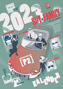 Spy x Family Wandkalender 2023: Manga