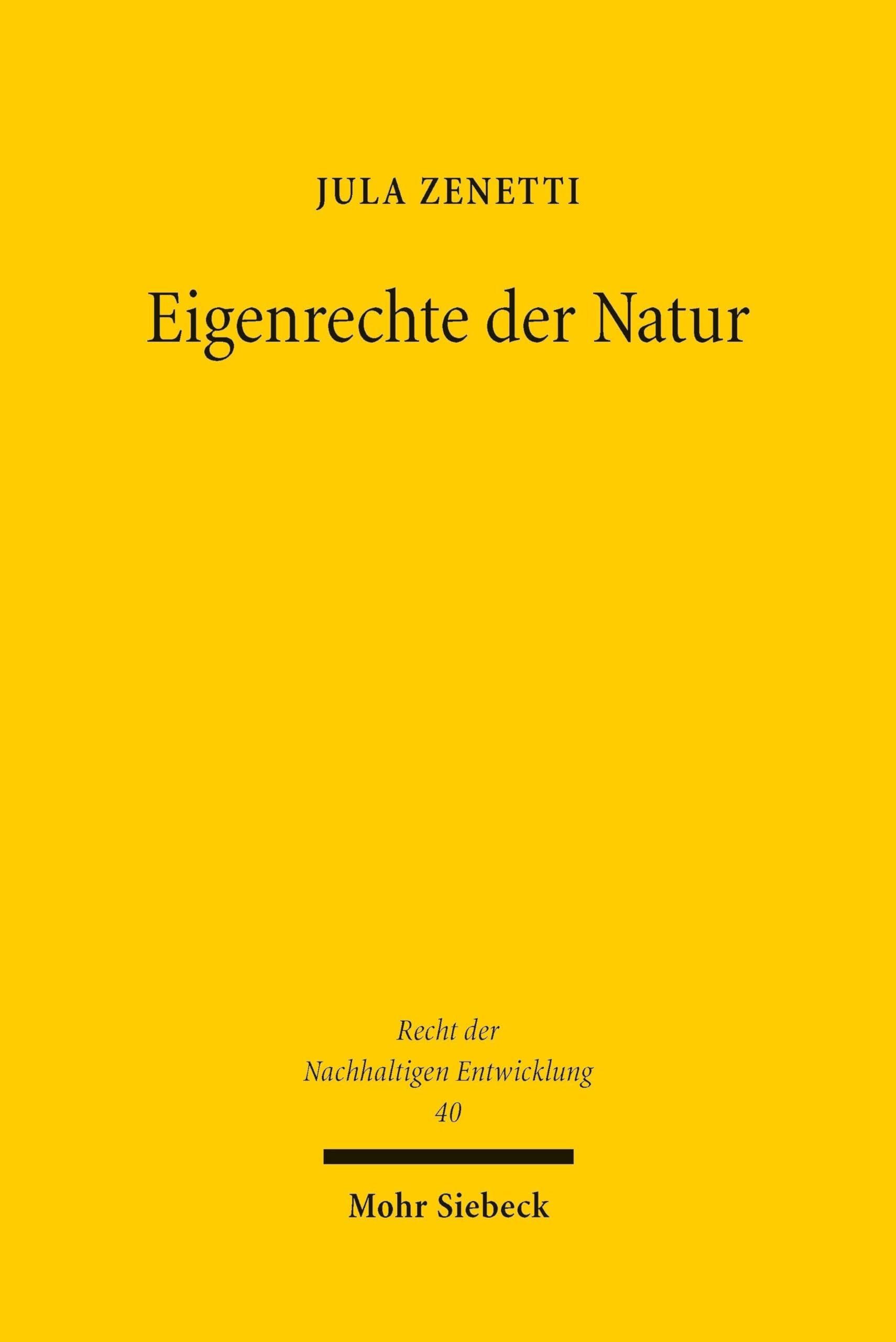 Eigenrechte der Natur - Neuware