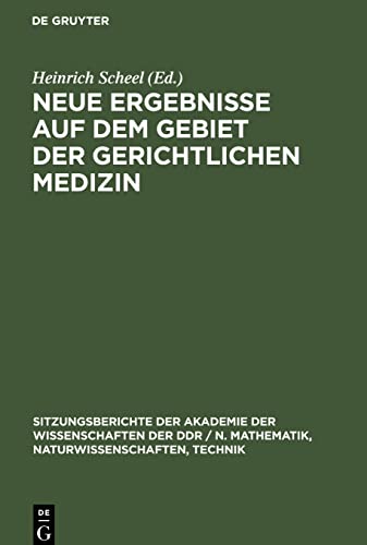 Neue Ergebnisse auf dem Gebiet der gerichtlichen Medizin: Otto Prokop zum 60. Geburtstag