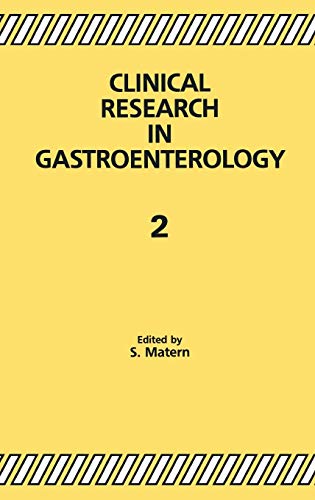 Clinical Research in Gastroenterology 2 (Immunology and Medicine; 13)
