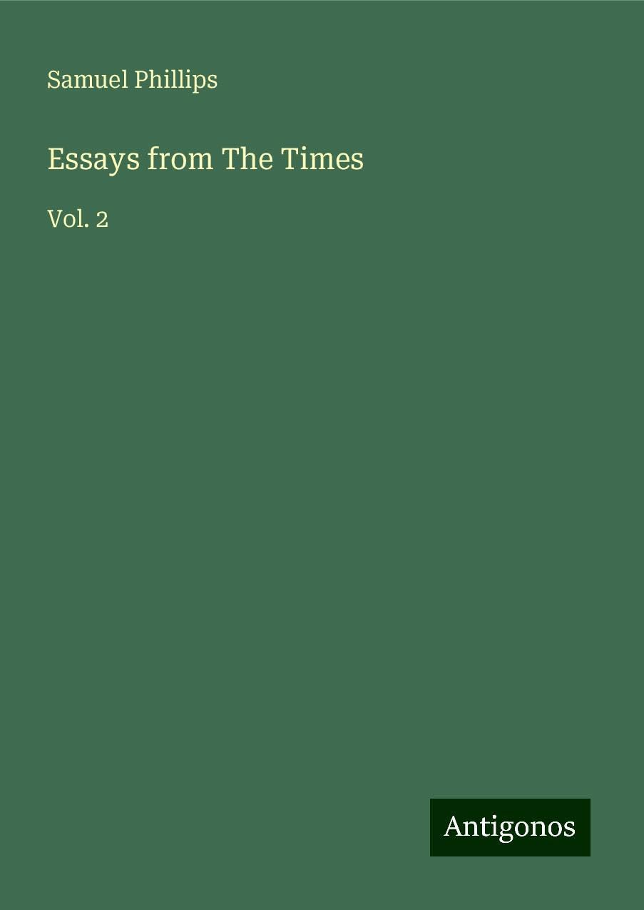 Essays from The Times: Vol. 2
