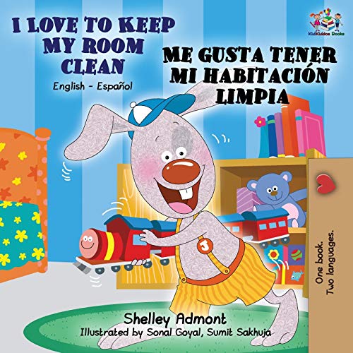 I Love to Keep My Room Clean Me gusta tener mi habitación limpia: English Spanish Bilingual Book (English Spanish Bilingual Collection)