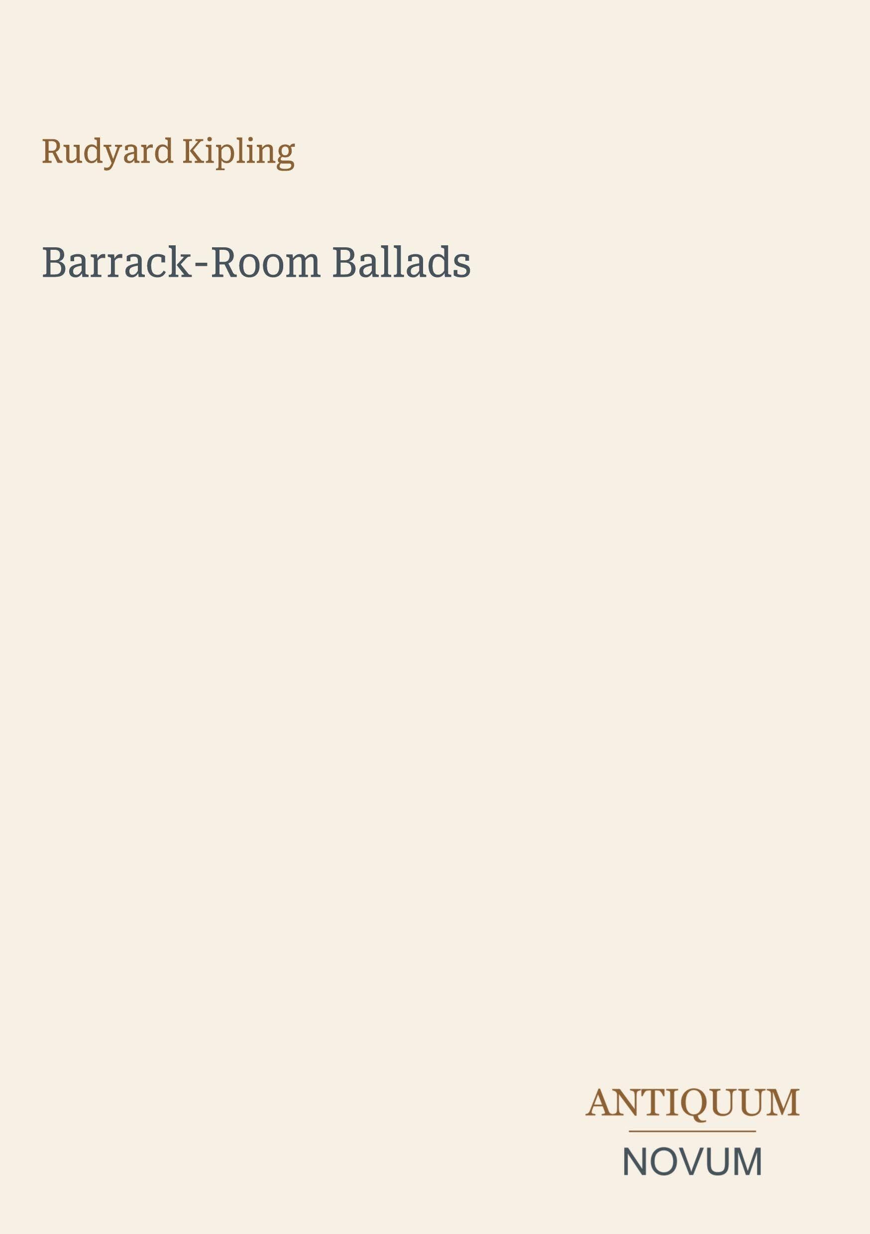 Barrack-Room Ballads