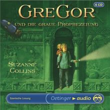 Gregor und die graue Prophezeiung. 4 CDs: Lesung