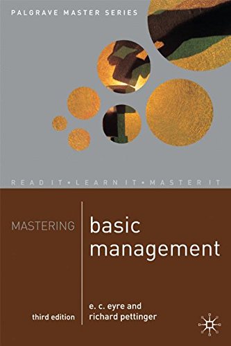 Mastering Basic Management (Master Series (Business))
