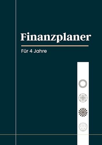 Finanzplaner für 4 Jahre: XXL Haushaltsbuch zum Eintragen aller Einnahmen & Ausgaben. Mit übersichtlichen Tabellen- 104 Seiten, A5, undatiert. Budgetplaner.