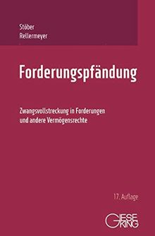 Forderungspfändung: Zwangsvollstreckung in Forderungen und andere Vermögensrechte