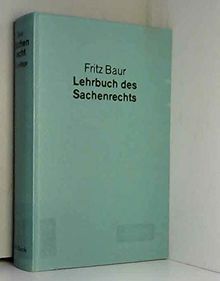 Lehrbuch des Sachenrechts.