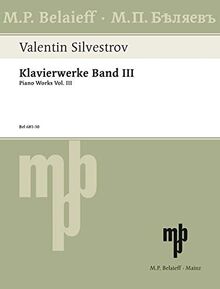 Klavierwerke: Werke von 1996 bis 2003. Vol. 3. Klavier.
