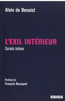 L'exil intérieur : carnets intimes