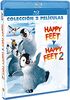 Happy Feet 1 + 2 [Blu-ray] [Spanien Import]
