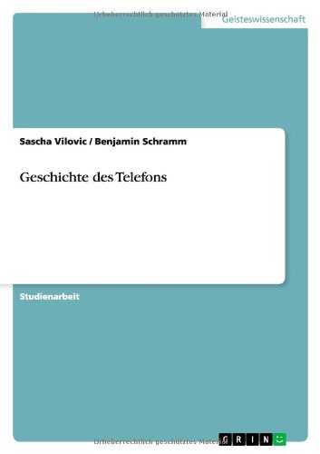Geschichte des Telefons