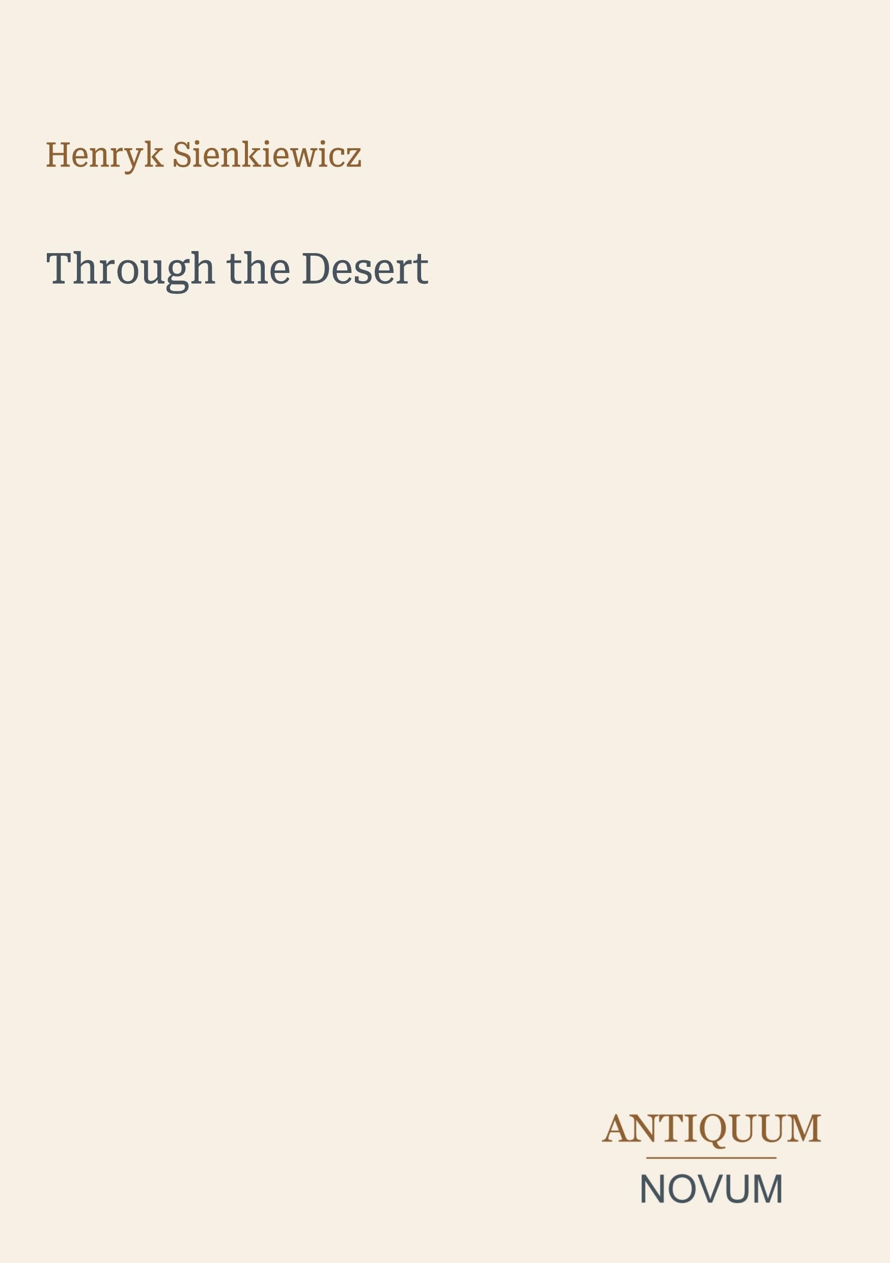 Through the Desert