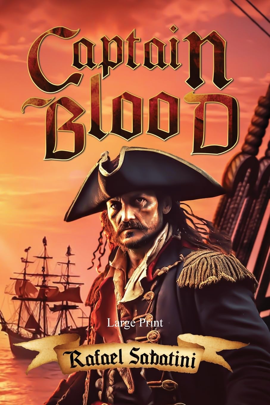 Captain Blood (Large Print, Annotated): Large Print (Sastrugi Press Classics)