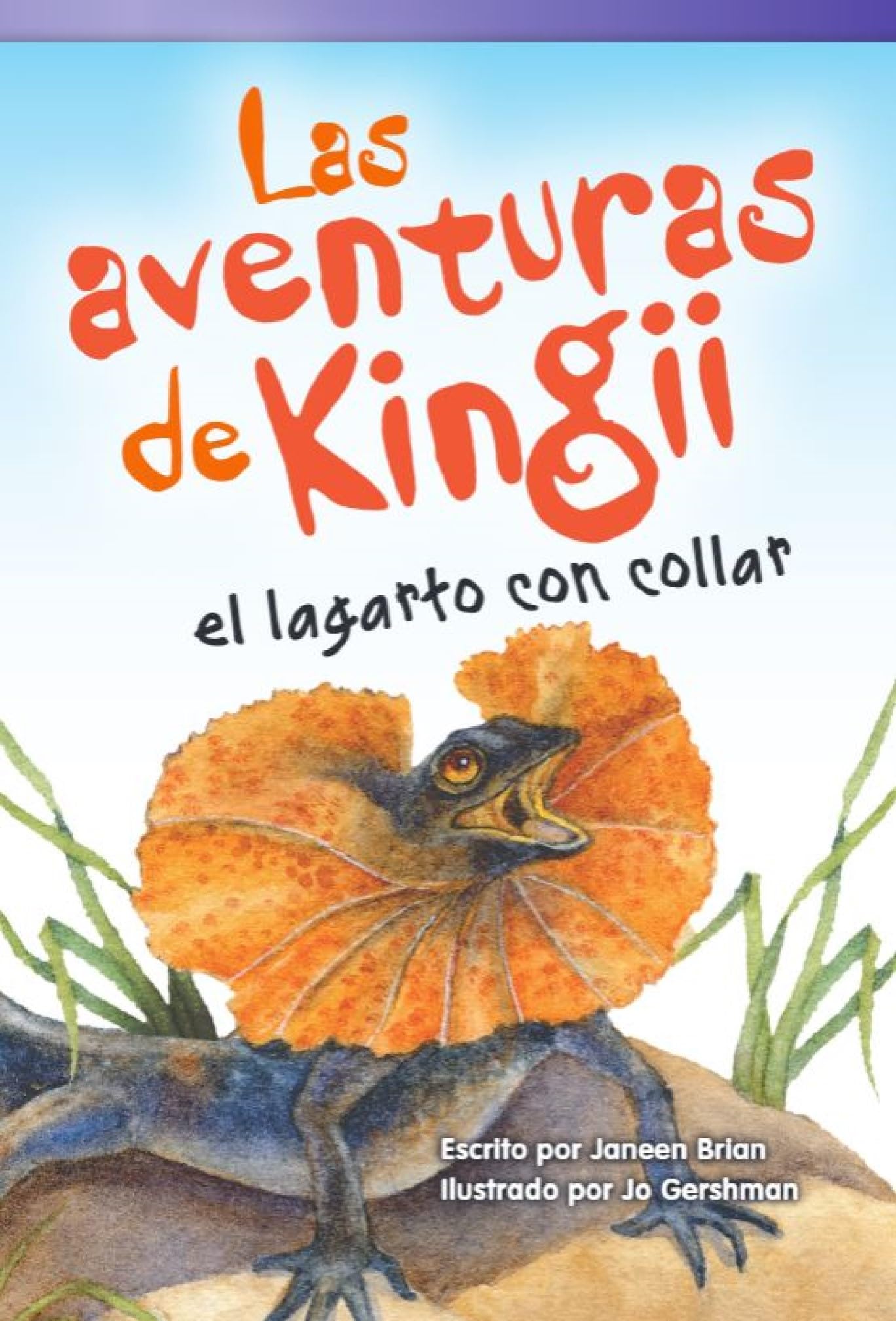Las aventuras de Kingii el lagarto con collar (Literary Text)
