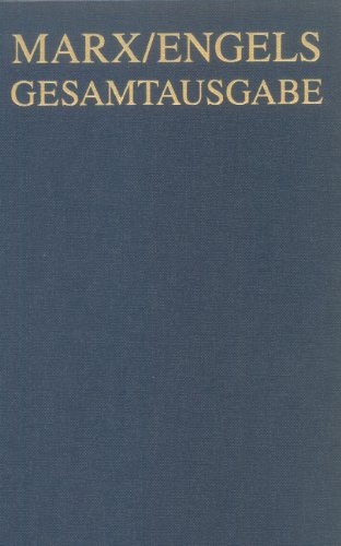 Karl Marx / Friedrich Engels Gesamtausgabe (MEGA): Karl Marx: Das Kapital. Kritik der politischen Ökonomie. Zweiter Band. Hamburg 1885: 13