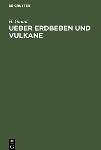 Ueber Erdbeben und Vulkane: Ein Vortrag gehalten im wissenschaftlichen Verein