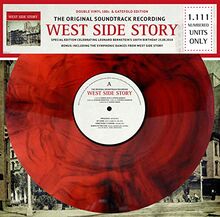 West Side Story - Original Soundtrack & Symphonic Dances - Special Edition - 2LP Gatefold Sleeve - Limitiert & nummeriert (1111 Stück) 180 Gr. Red Marble Vinyl [Vinyl LP]