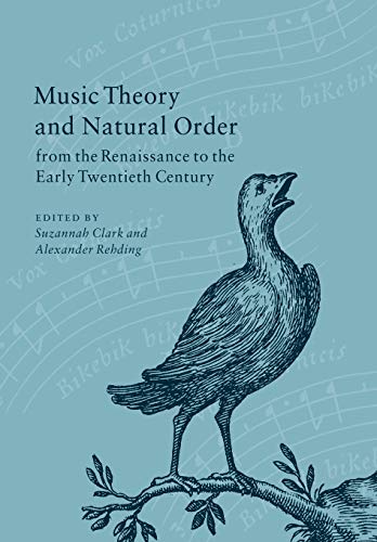 Music Theory Nat Order Renaiss 20C