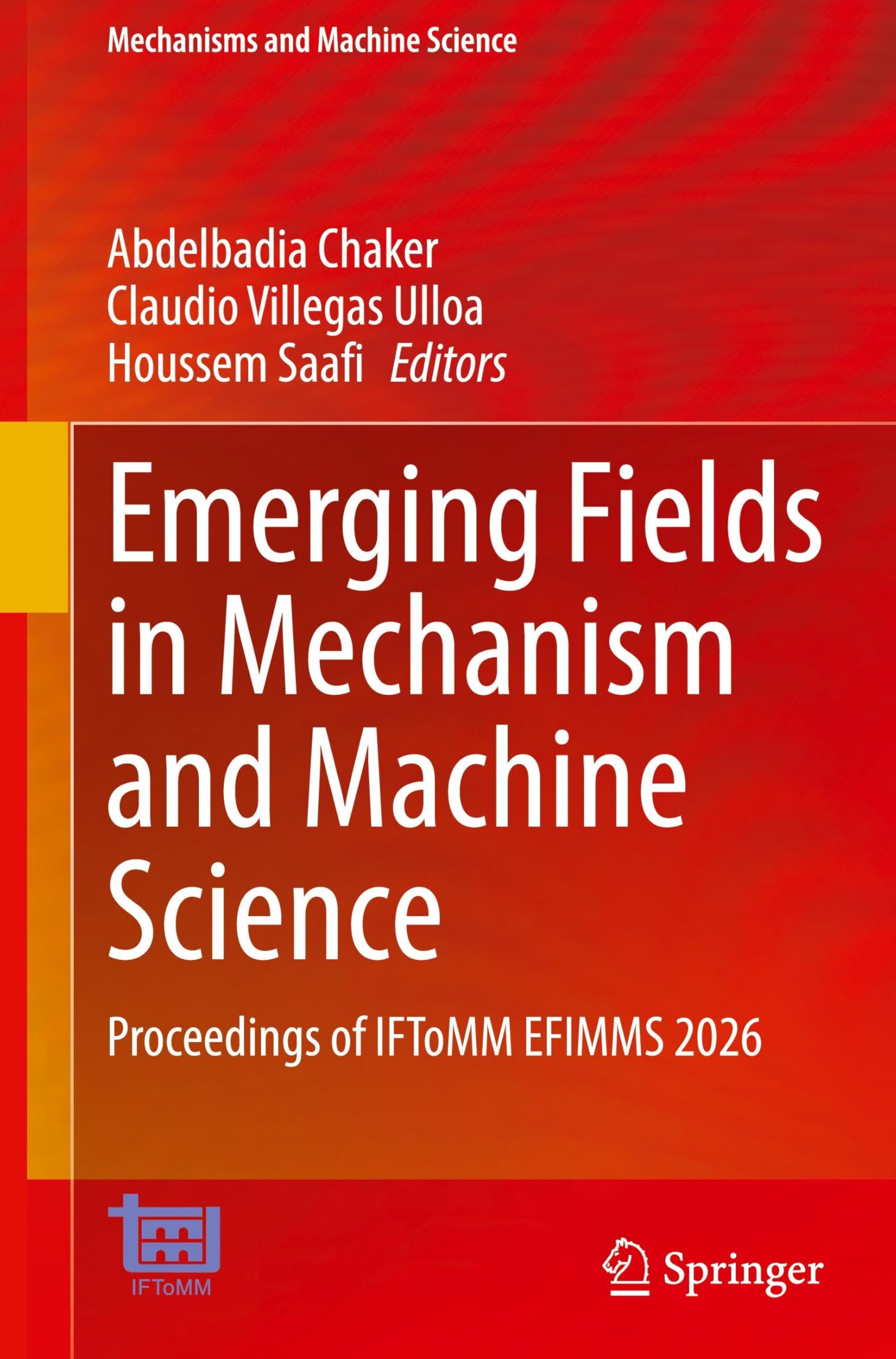 Emerging Fields in Mechanism and Machine Science