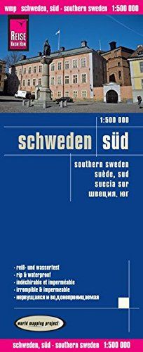 Reise Know-How Landkarte Schweden Süd (1:500.000): world mapping project