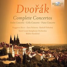 Dvorak: Complete Concertos-Violin/Cello/Piano von Ruggiero Ricci, Zara Nelsova | CD | Zustand sehr gut