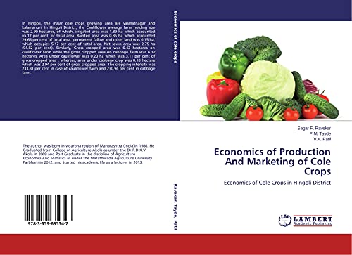 Economics of Production And Marketing of Cole Crops: Economics of Cole Crops in Hingoli District
