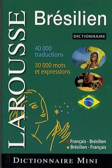 Mini-dictionnaire français-brésilien, brésilien-français. Dicionario mini português francês, francês português