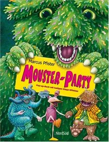 Monster-Party: Pop-up-Buch mit lustigen Klapp-Effekten