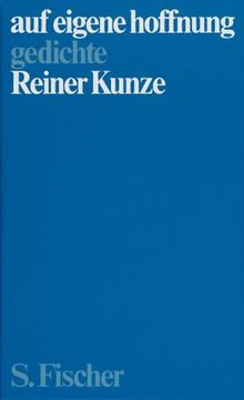 auf eigene hoffnung: gedichte